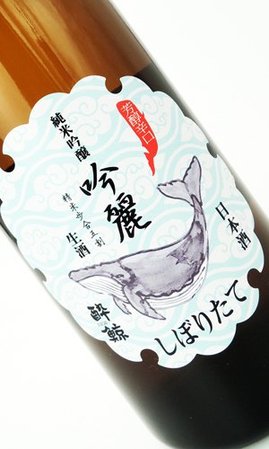 画像2: 酔鯨　純米吟醸　吟麗しぼりたて生酒　720ml 【酔鯨酒造】【日本酒】